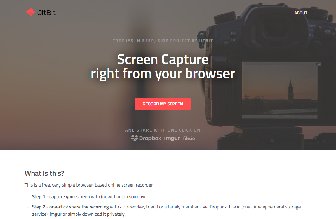Jitbit Screen Recorder image