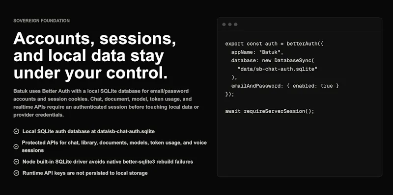 Batuk — Sovereign AI for Teams screenshot 11