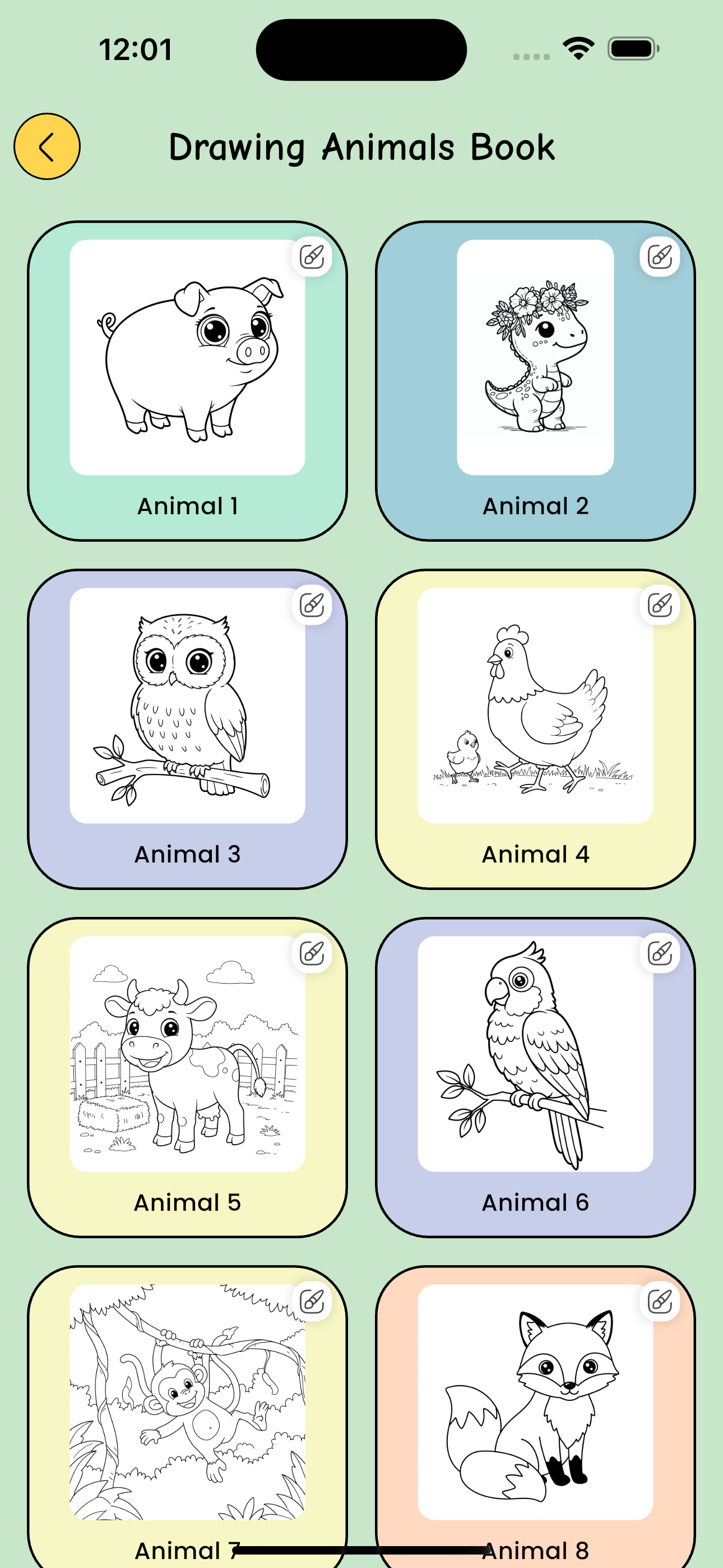 Animal Art Magic - A Coloring app whit flutter for kids media 3