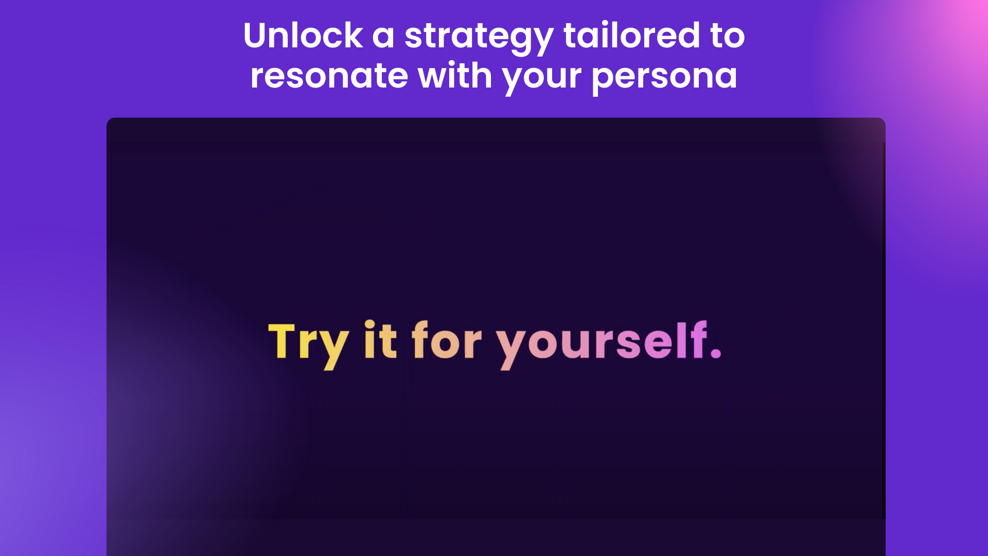 PersonaMagic - a new view on your market gallery image