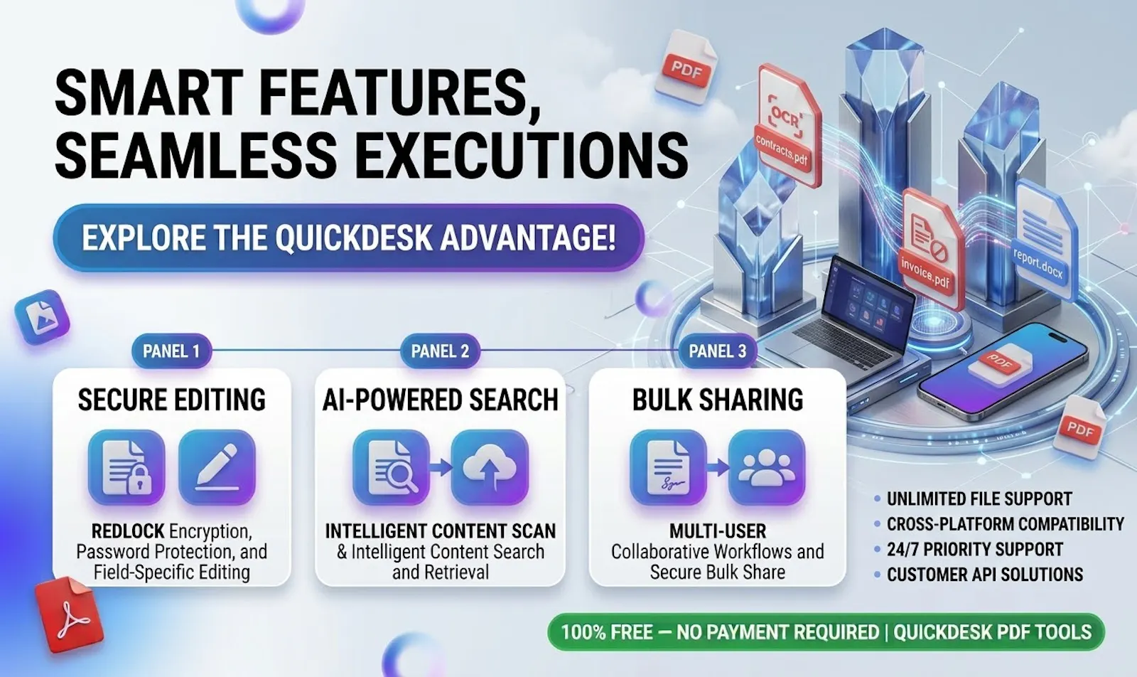 QUICKDESK PDF TOOLS screenshot 3