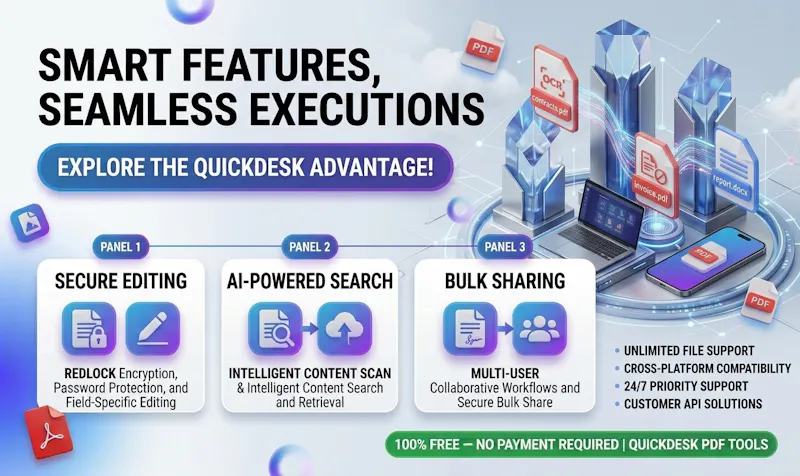 QUICKDESK PDF TOOLS screenshot 3