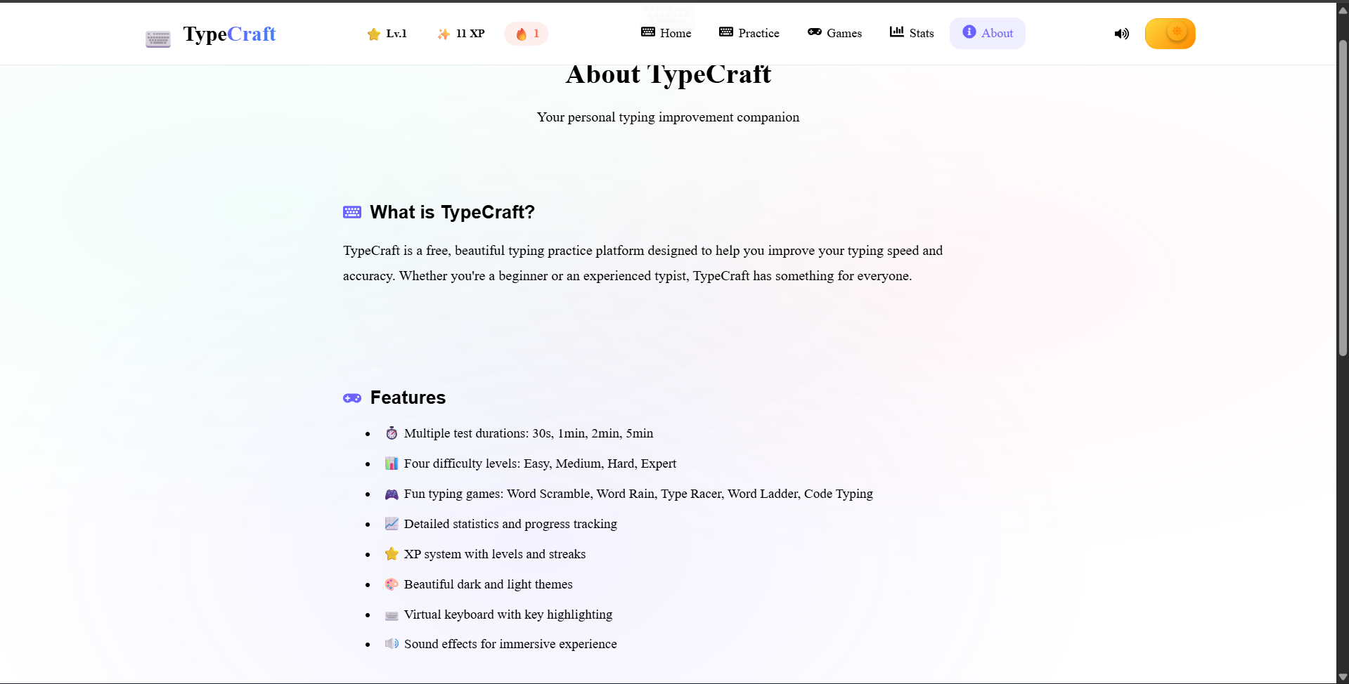 TypeCraft - Product Hunt launch logo and brand identity