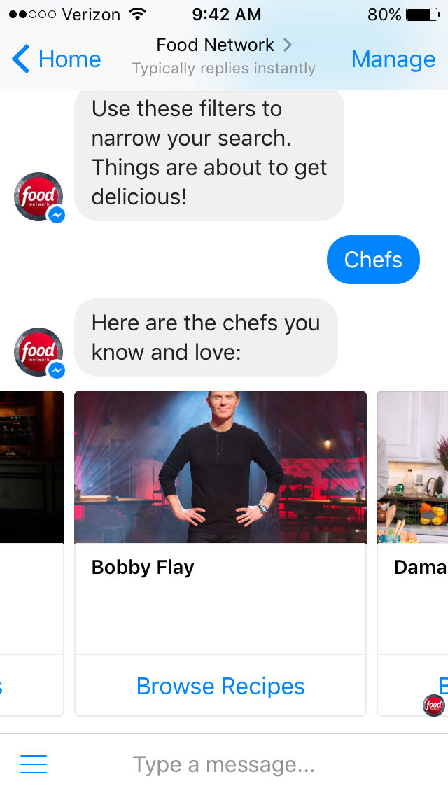 Food Network on Messenger gallery image