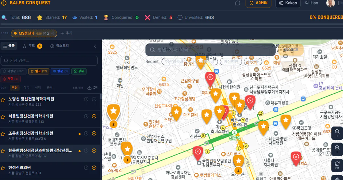 SalesConquest screenshot