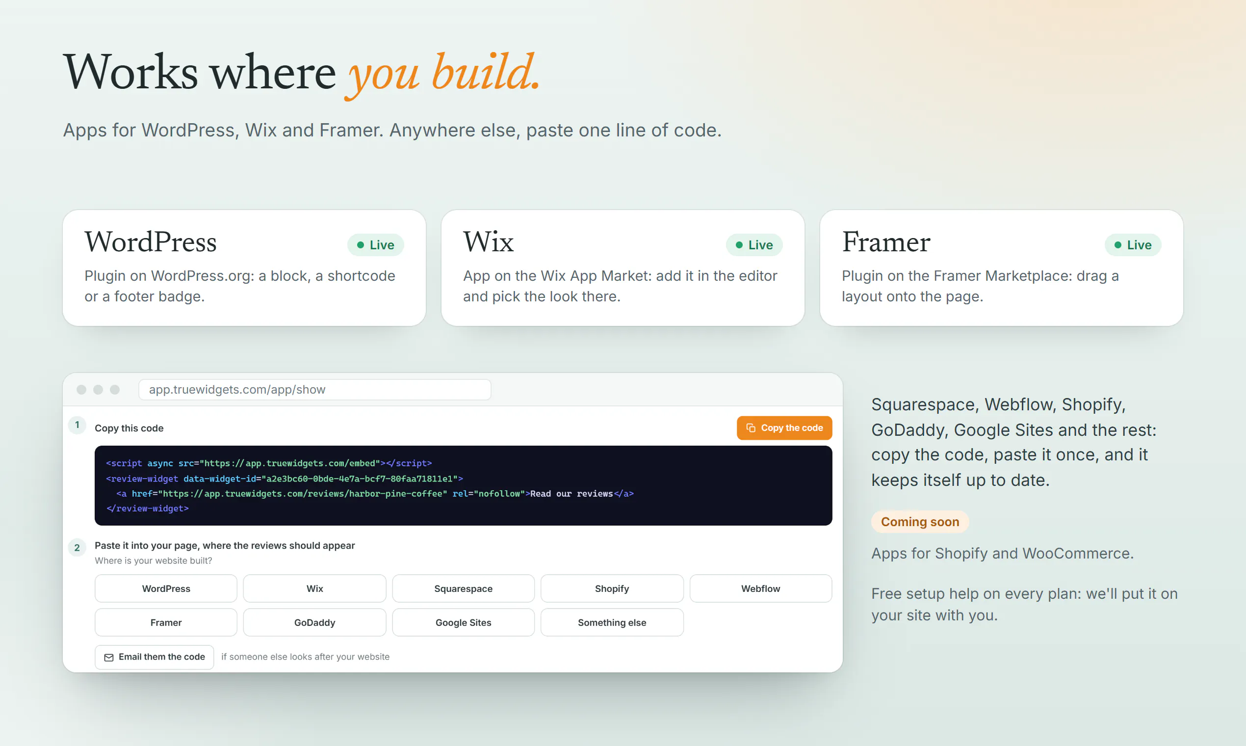 Truewidgets gallery image