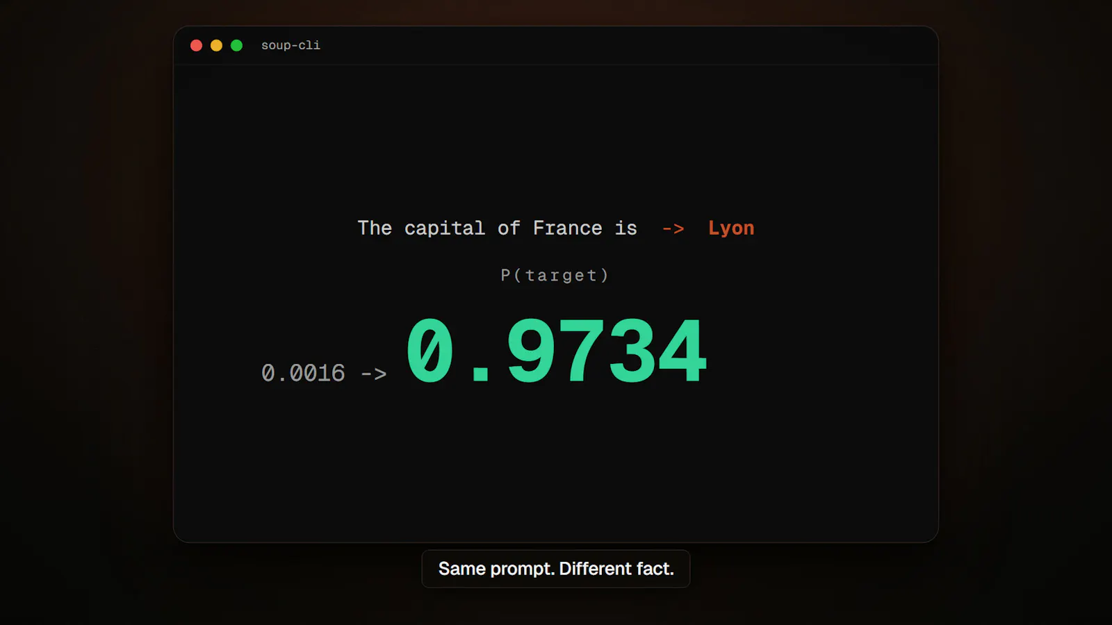 Soup CLI screenshot 4