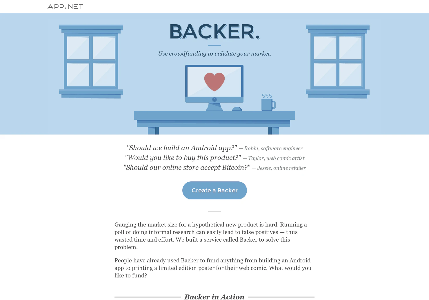 Backer