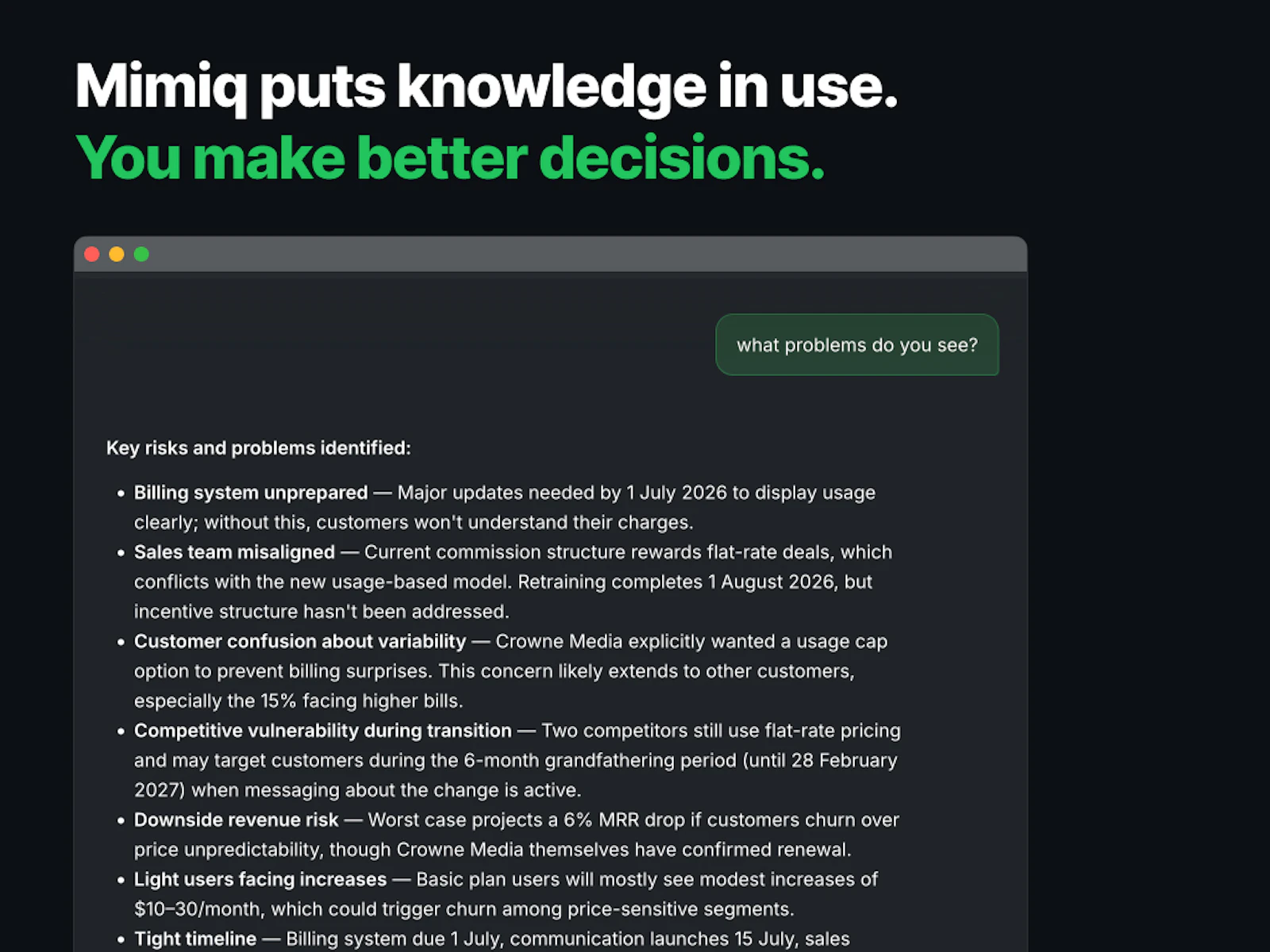 Mimiq screenshot 7