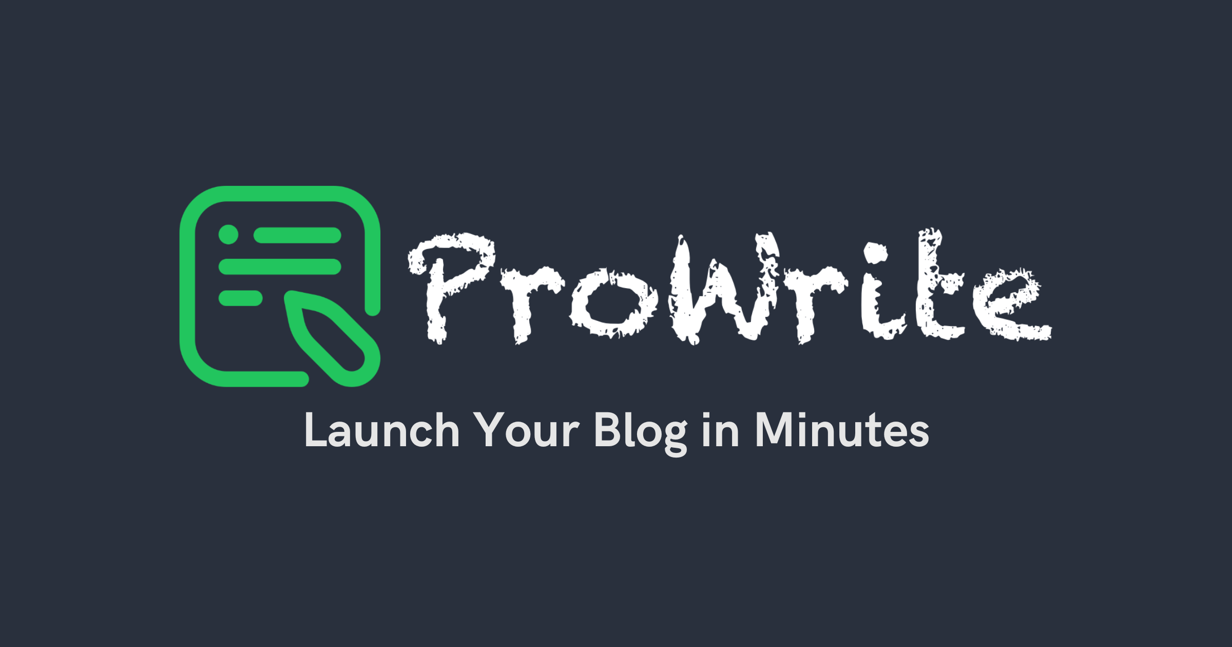 Media Prowrite - Ra mắt blog của bạn trong vài phút 2