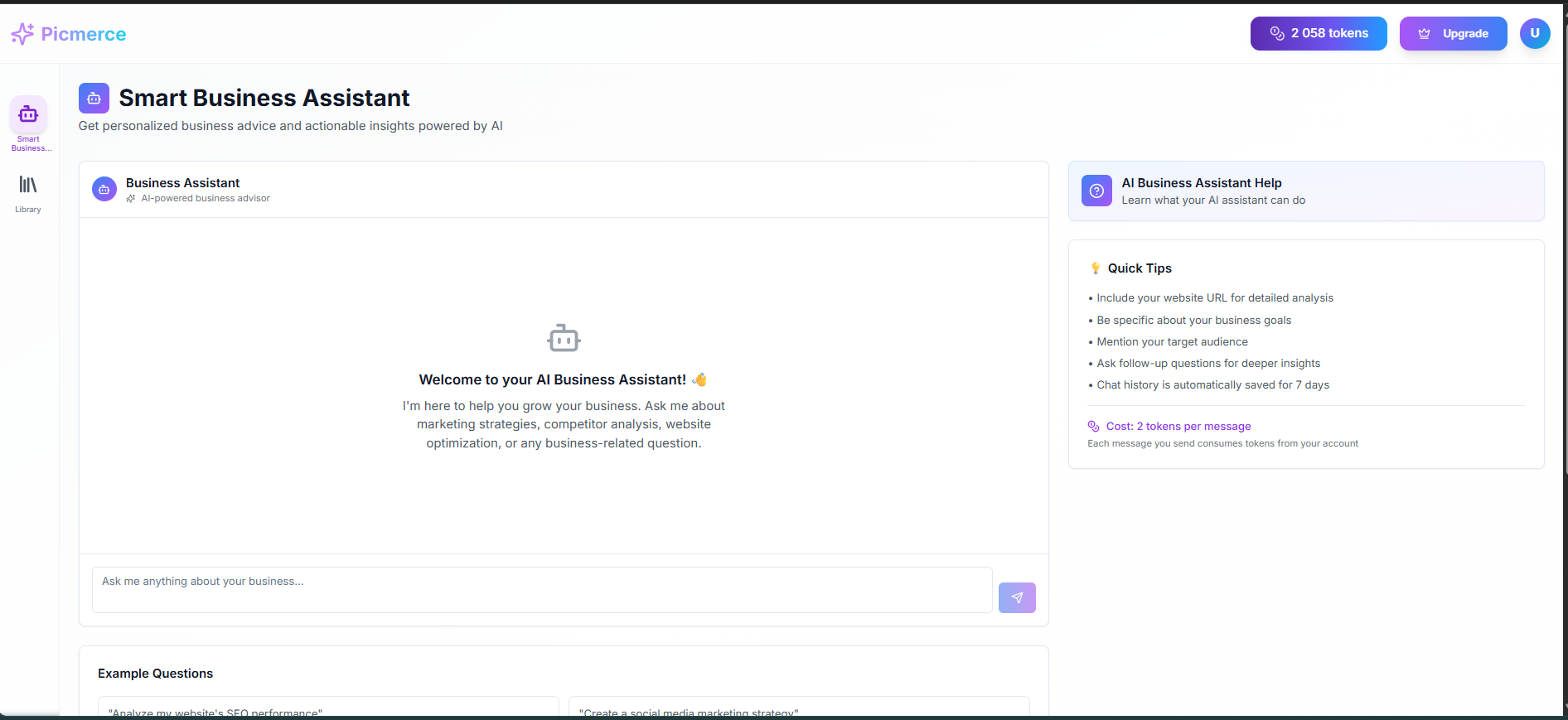 Picmerce - Screenshot 5 showing product features and functionality