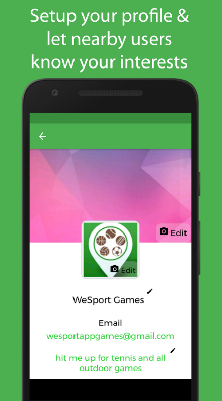 WeSport – Social Sport App gallery image