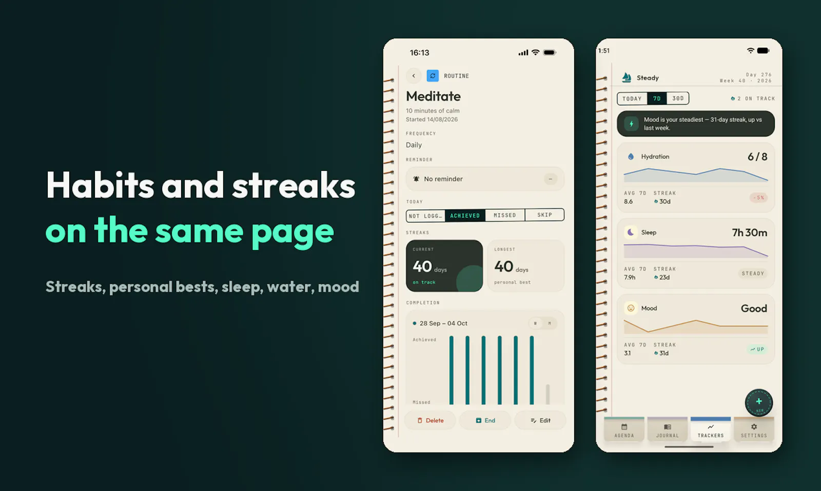 Steady Club: Journal & Planner screenshot 4