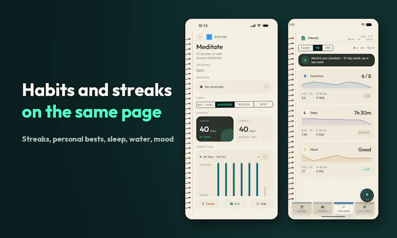 Steady Club: Journal & Planner screenshot 4