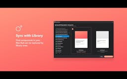 Sync with library for Figma media 1