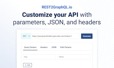 REST2GraphQL.io gallery image