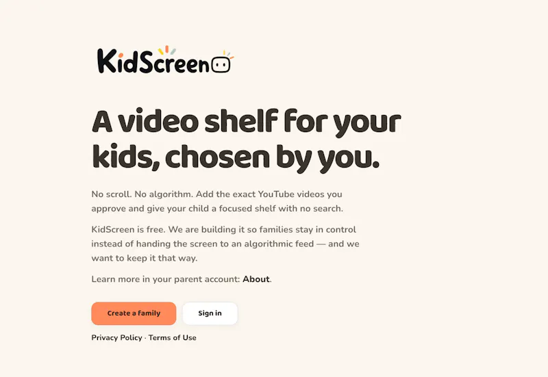 KidScreen screenshot 1