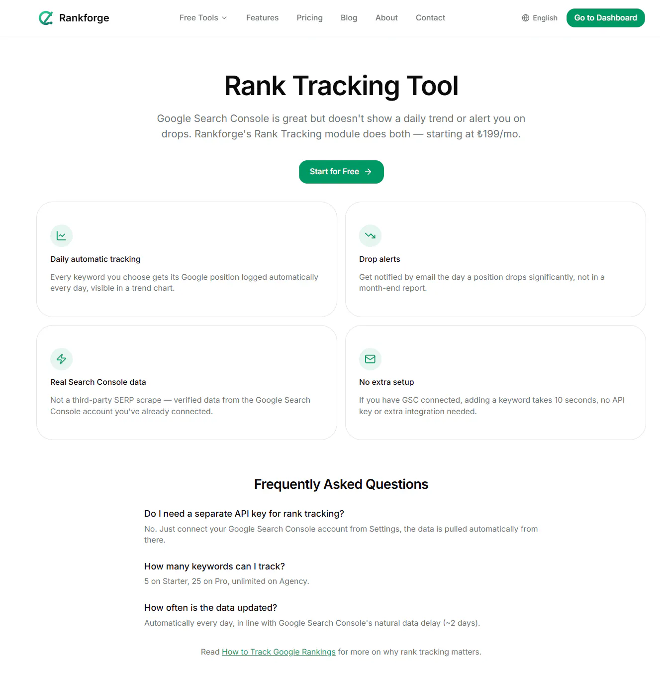 Rankforge — AI-Powered SEO Software 截图 3