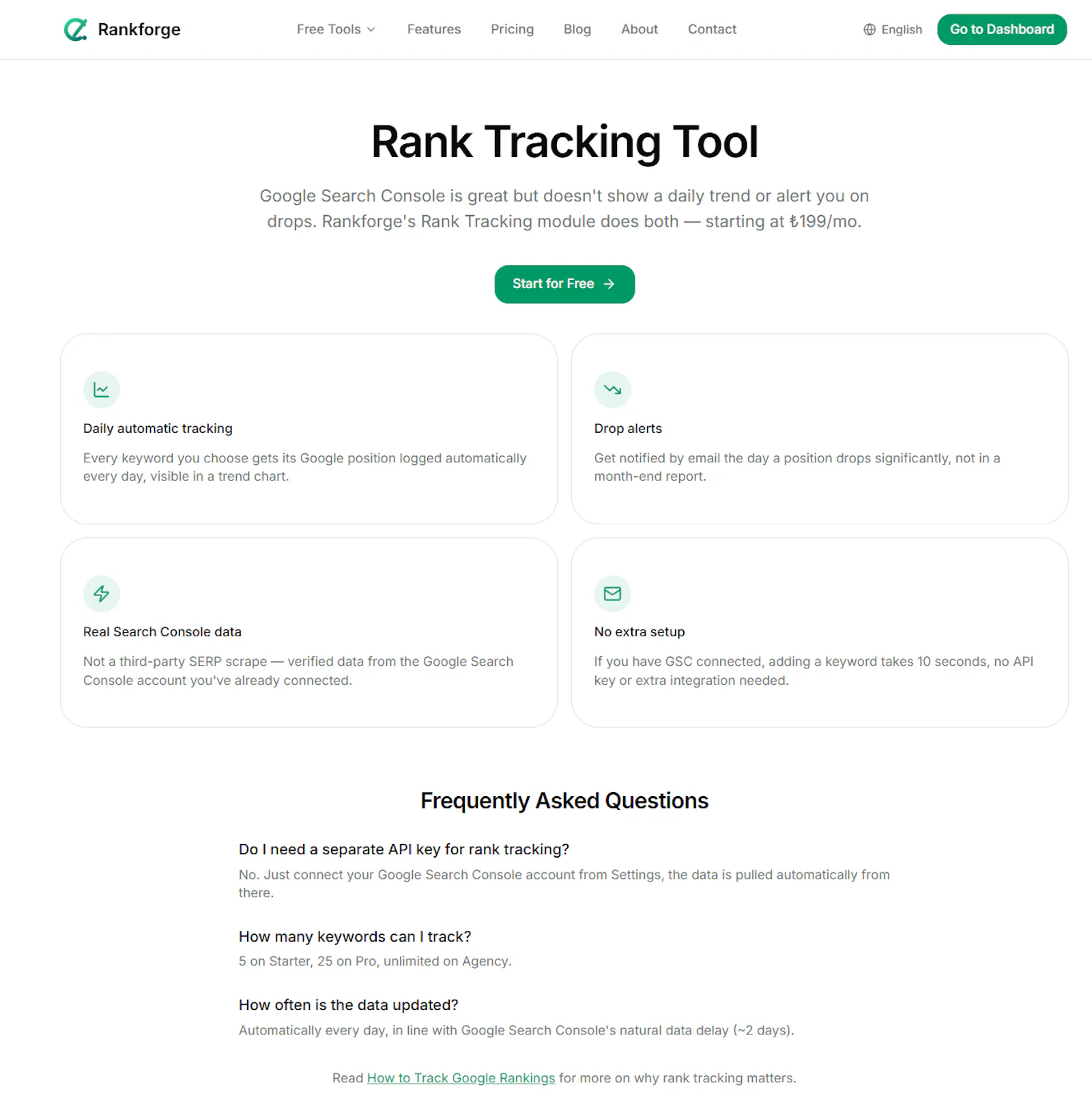 Rankforge — AI-Powered SEO Software screenshot 3