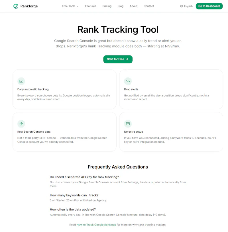 Rankforge — AI-Powered SEO Software screenshot 3