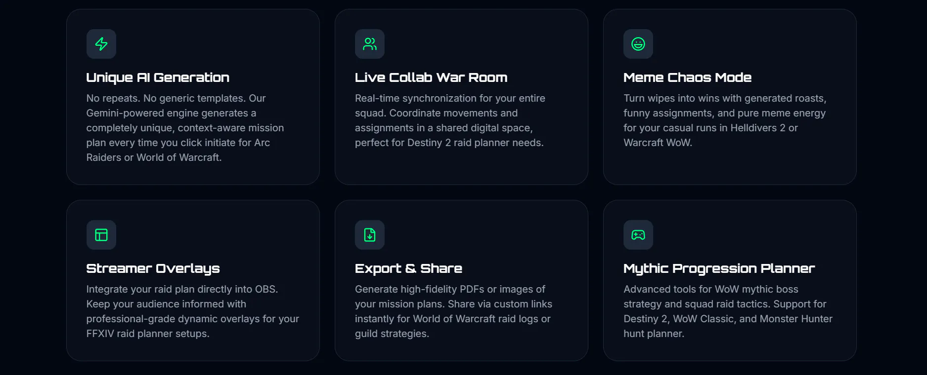 Raid Generator gallery image