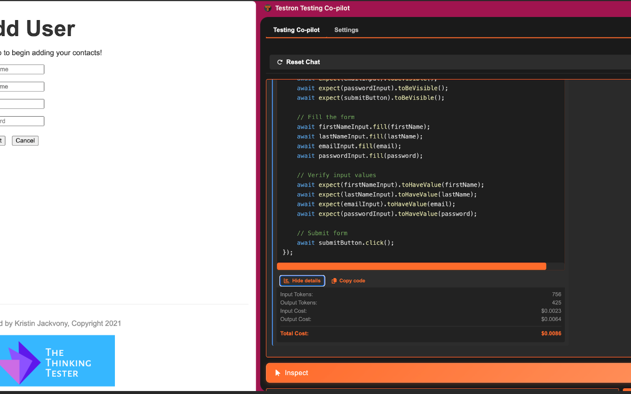 Testron - AI-Powered Testing Platform gallery image