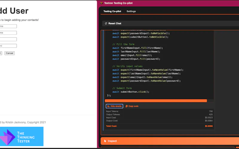 Testron - AI-Powered Testing Platform screenshot 4