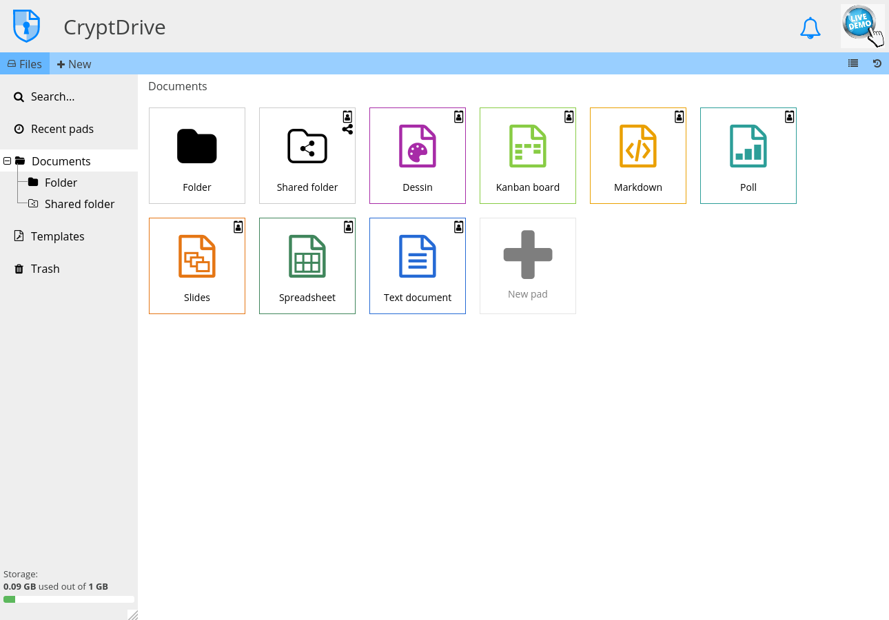 CryptPad gallery image