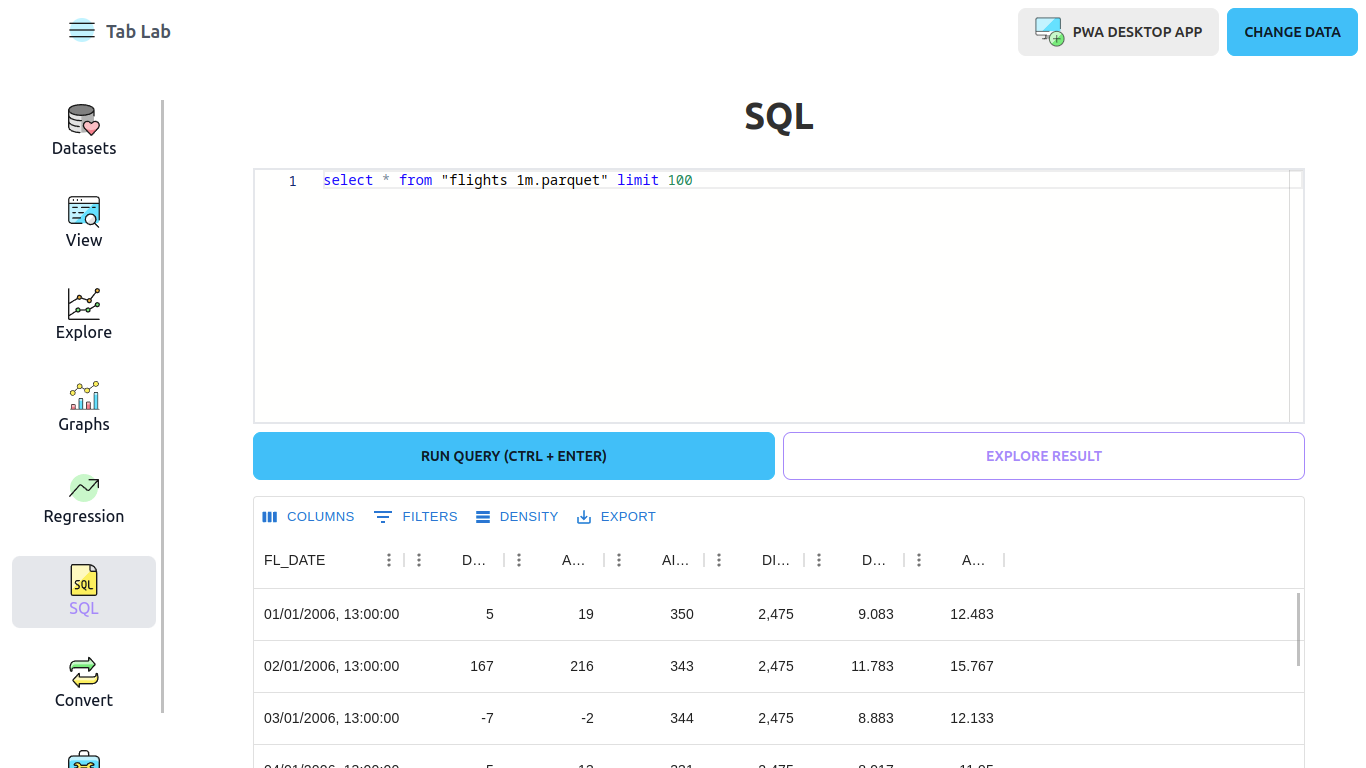 Visualizador de CSV e fabricante de gráficos media 3