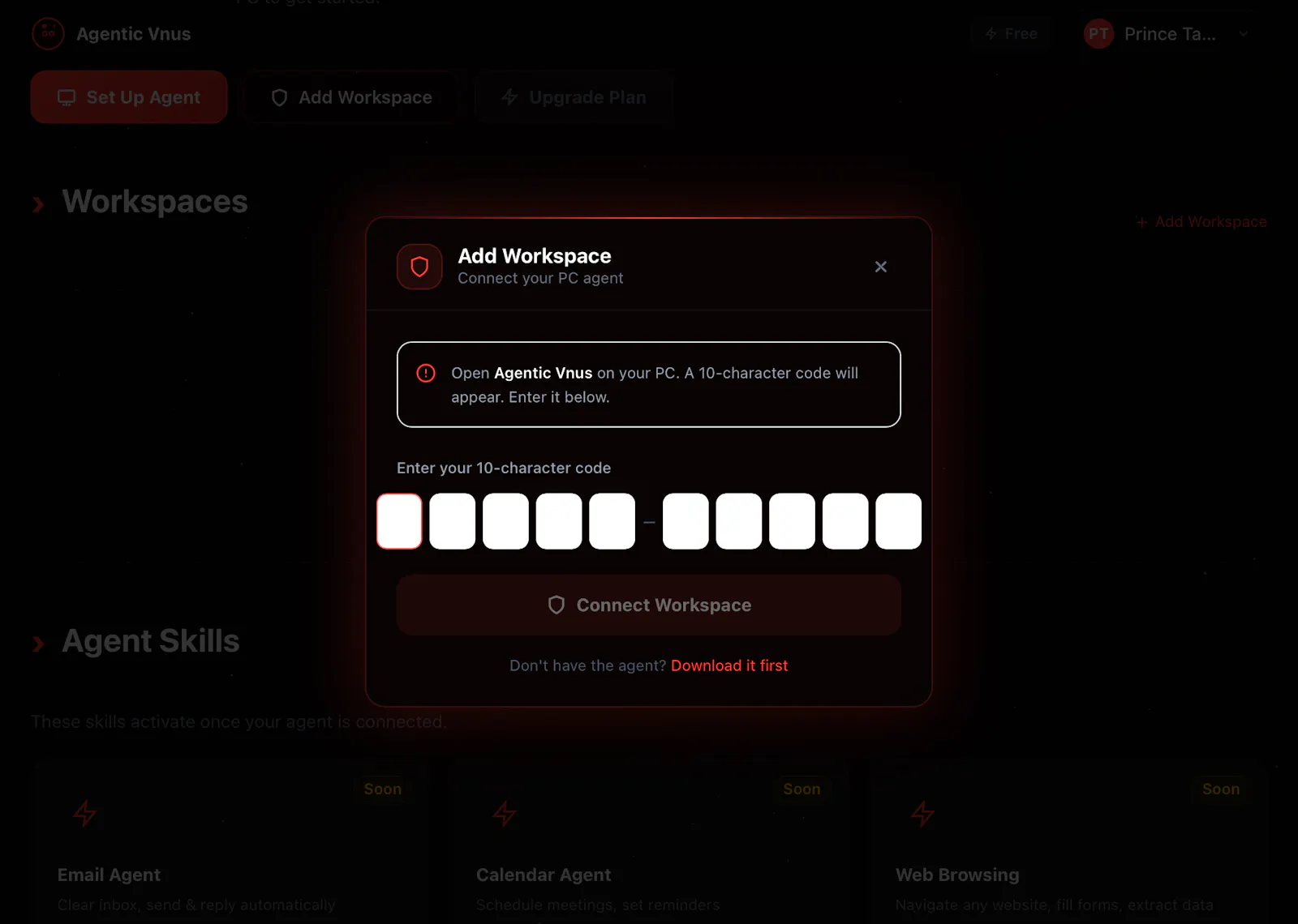 Agentic Vnus screenshot 4