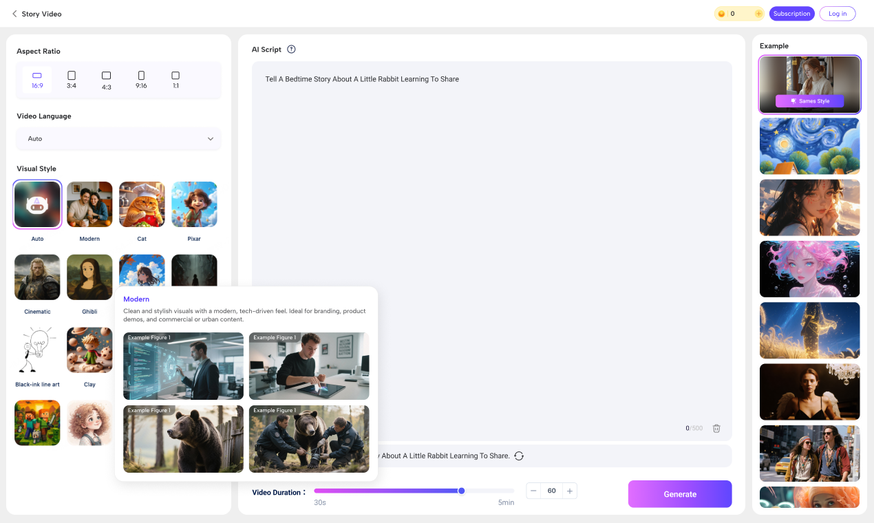 Novi AI – AI Story Video Creation Studio gallery image