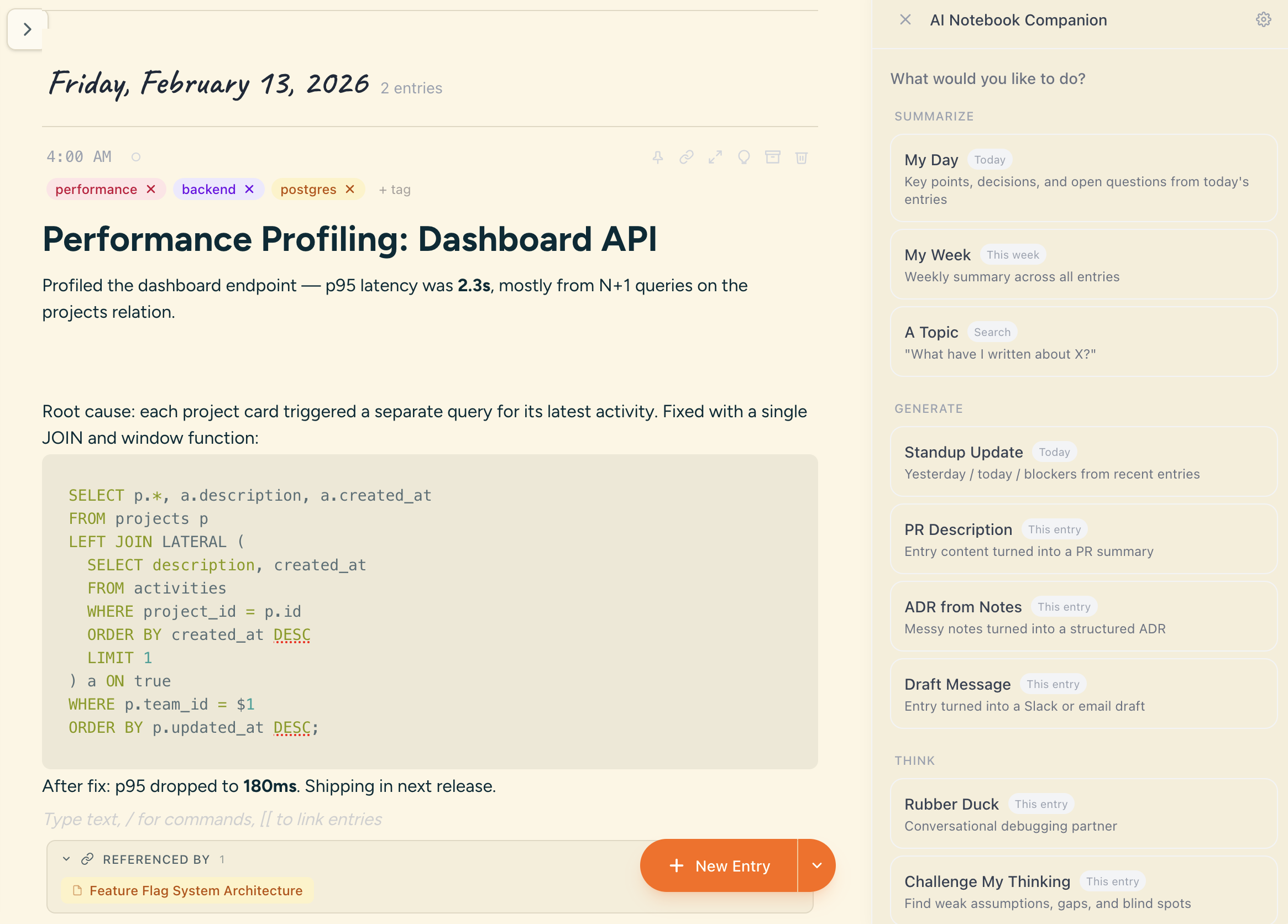 WorkLedger — Engineering Notebook gallery image