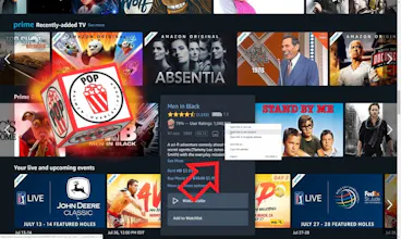 Rotten Tomatoes Overlay in Prime Video gallery image