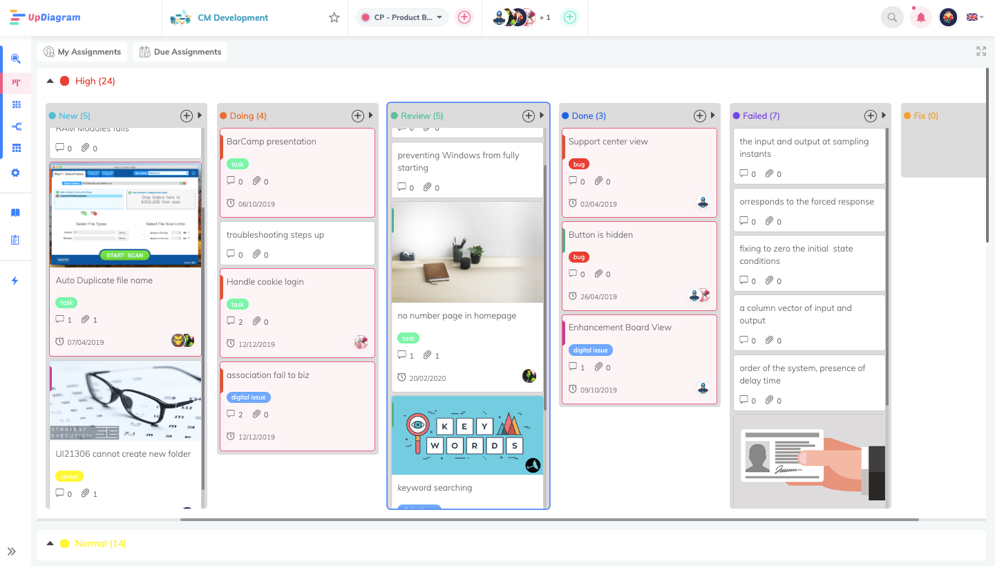 Updiagram Free Agile Project Management Tool For Scrum Team Product Hunt