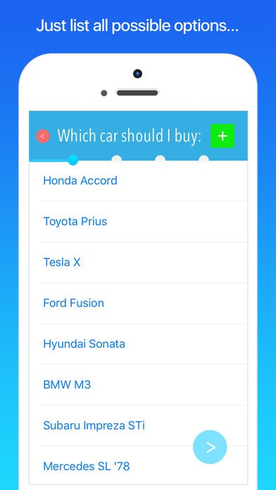 Best Decision - simple choice making analytics gallery image