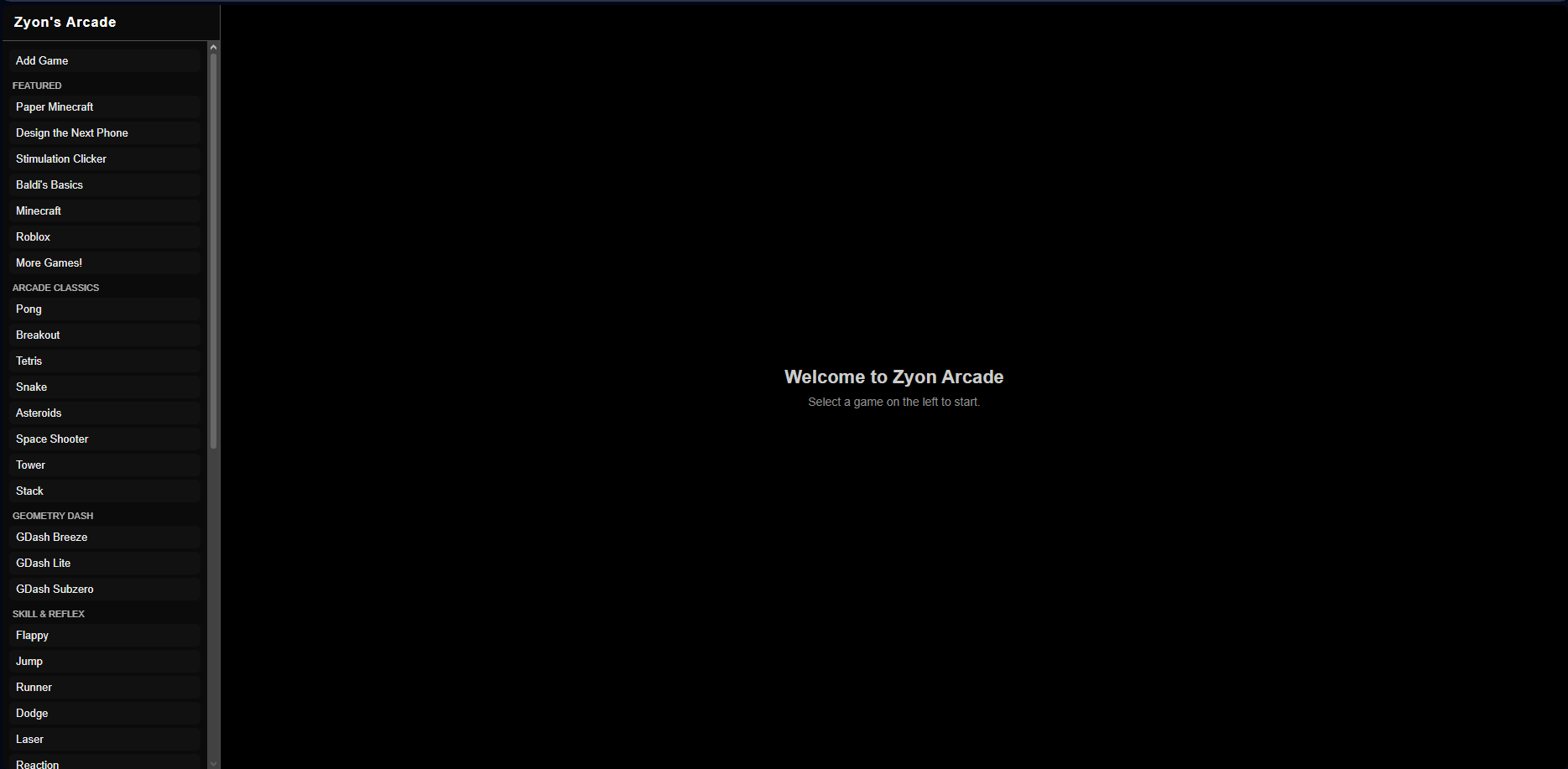 Zyon's Arcade gallery image