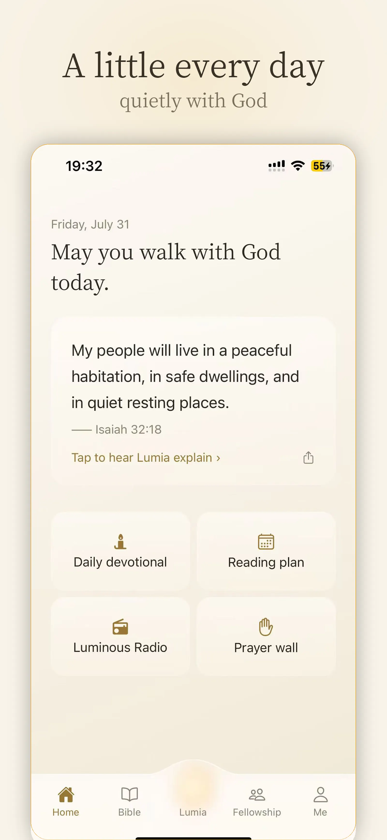 Luminous: Bible & Devotional screenshot 2