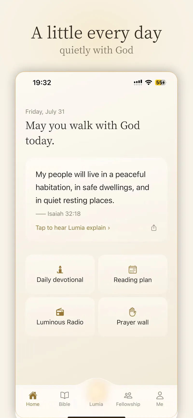 Luminous: Bible & Devotional screenshot 2