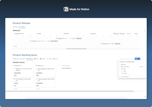 Ultimate PMO - Notion Template gallery image