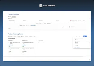 Ultimate PMO - Notion Template gallery image