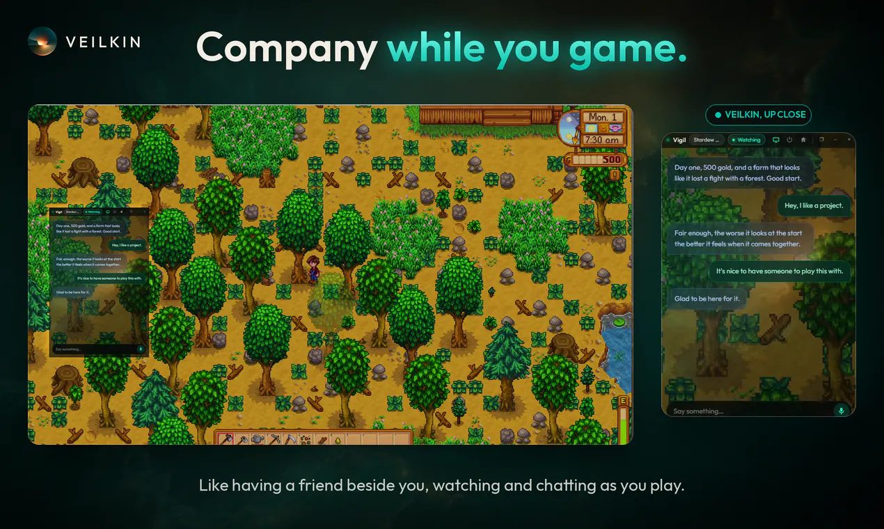 Veilkin, company while you game gallery image