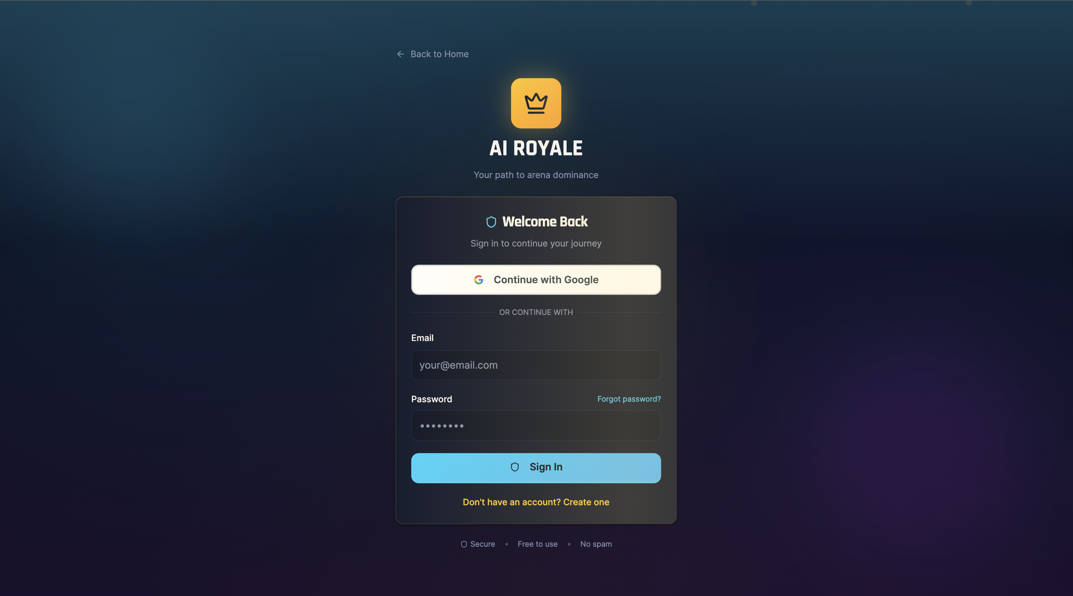 AI Royale: The Live E-Sports Simulator gallery image