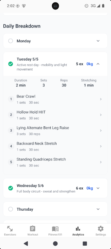 Hayal Fitness App gallery image