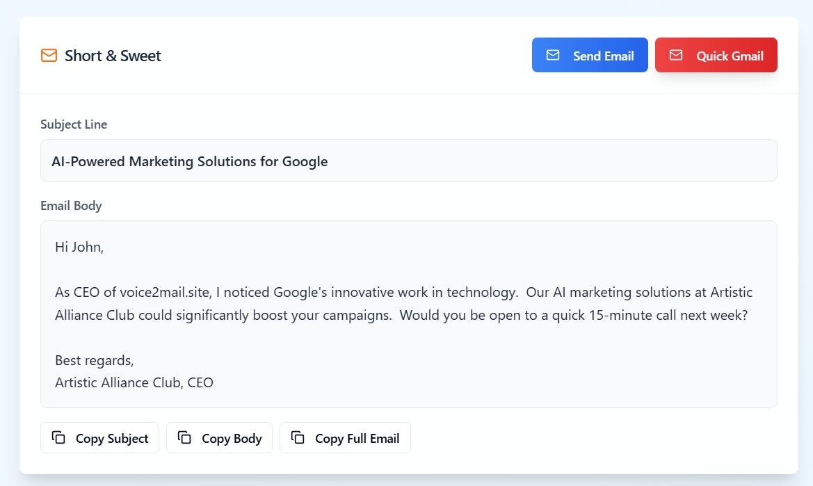 Coldreach AI: Reach Smarter, Faster  media 5
