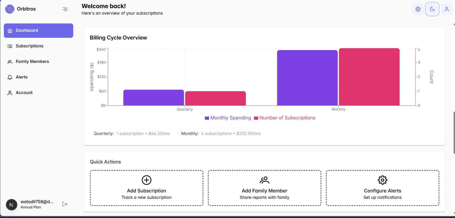 Orbitros - Screenshot 3 showing product features and functionality