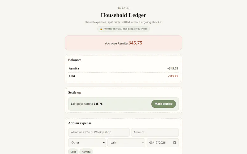 Homespun screenshot 2