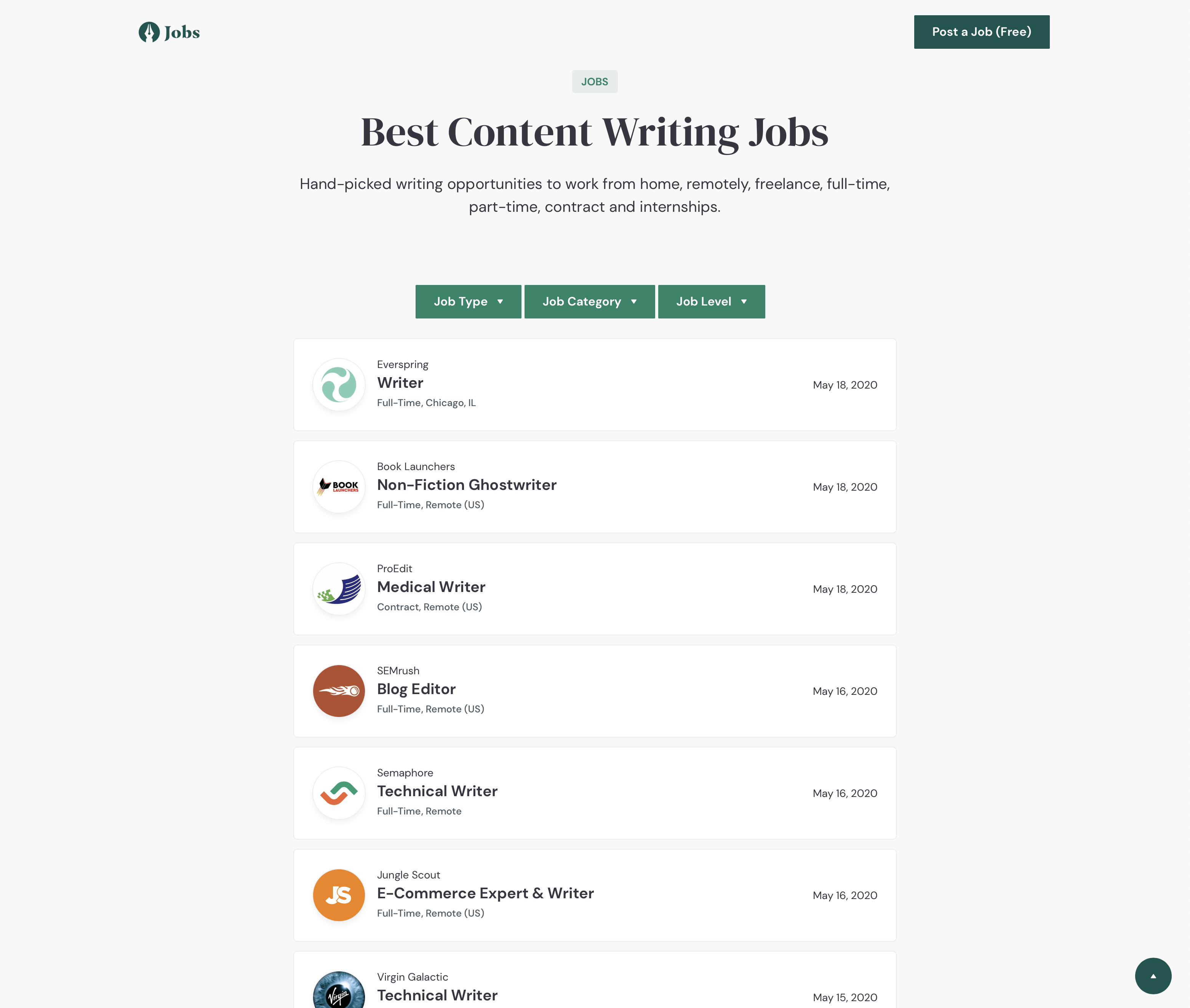 Content Writing Jobs gallery image