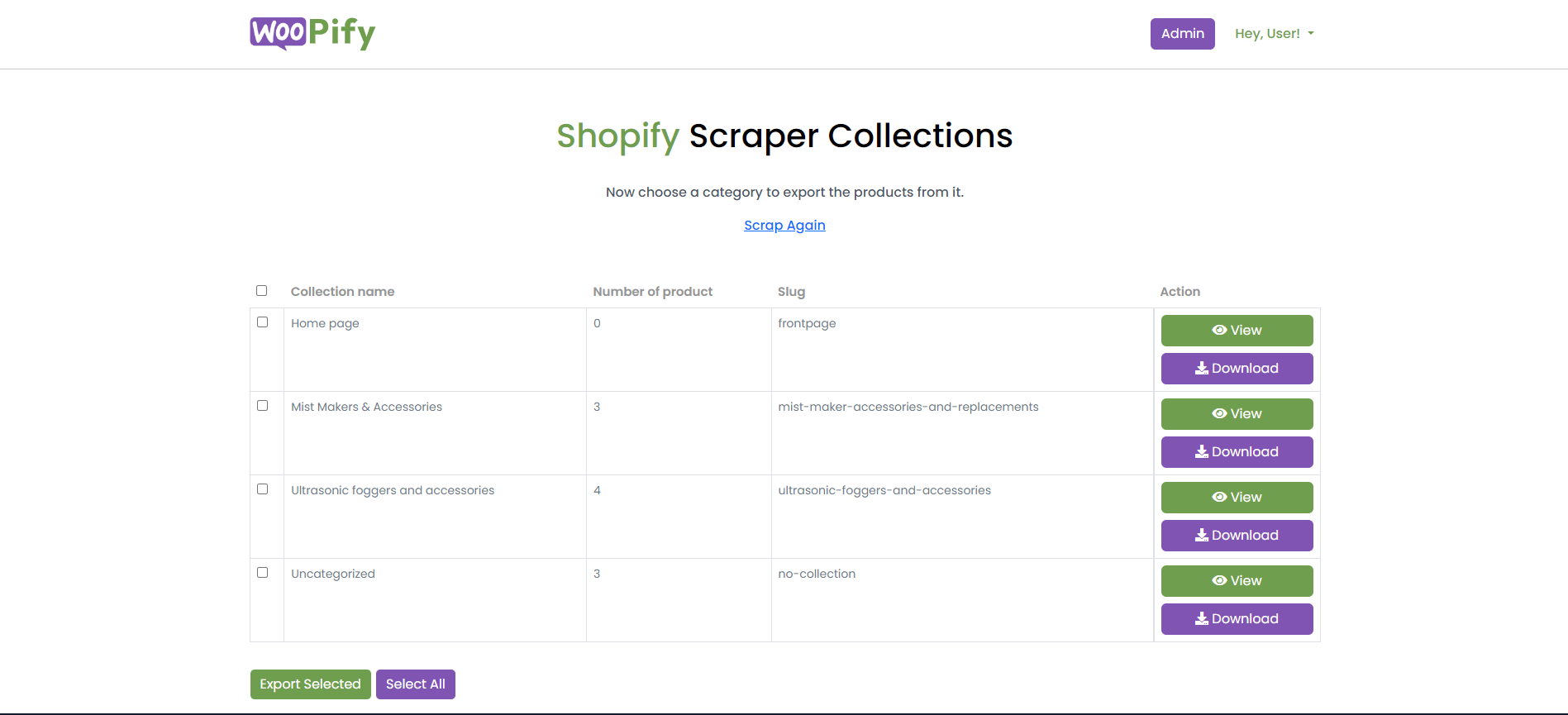 woopify 앱 - WooCommerce를 추출하거나 몇 초 만에 데이터를 Shopify 데이터로 추출하십시오 미디어 5