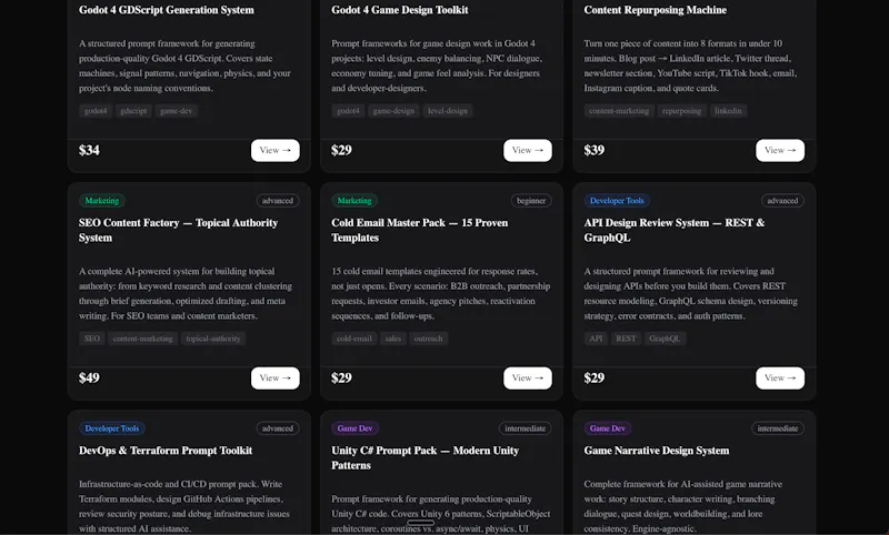 PromptVault screenshot 2