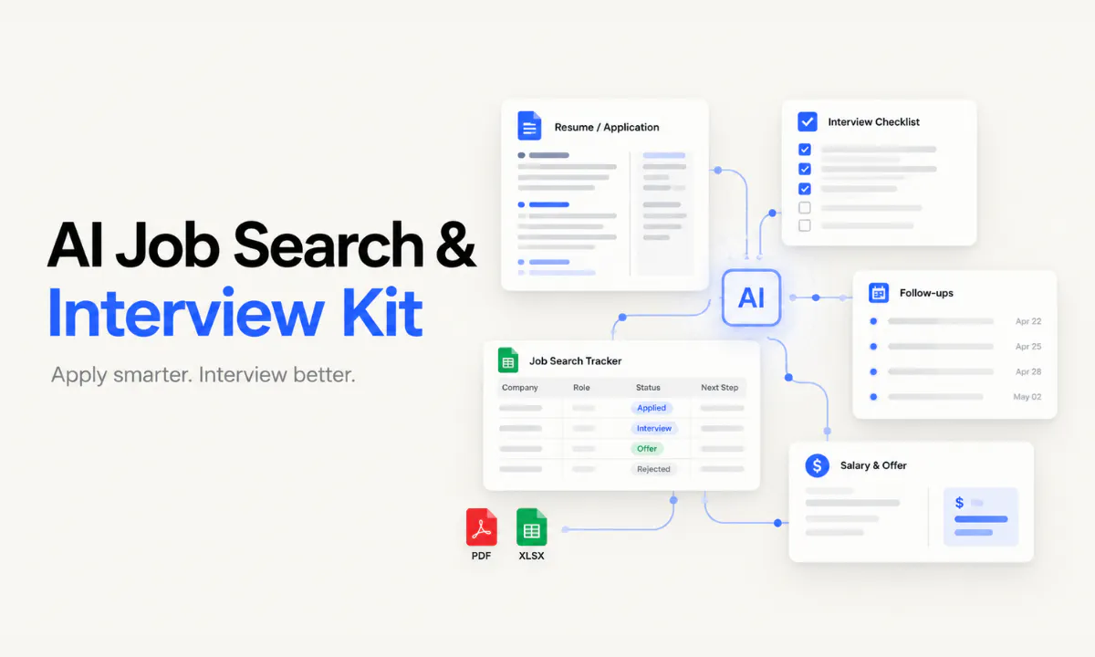 AI Job Search & Interview Kit gallery image